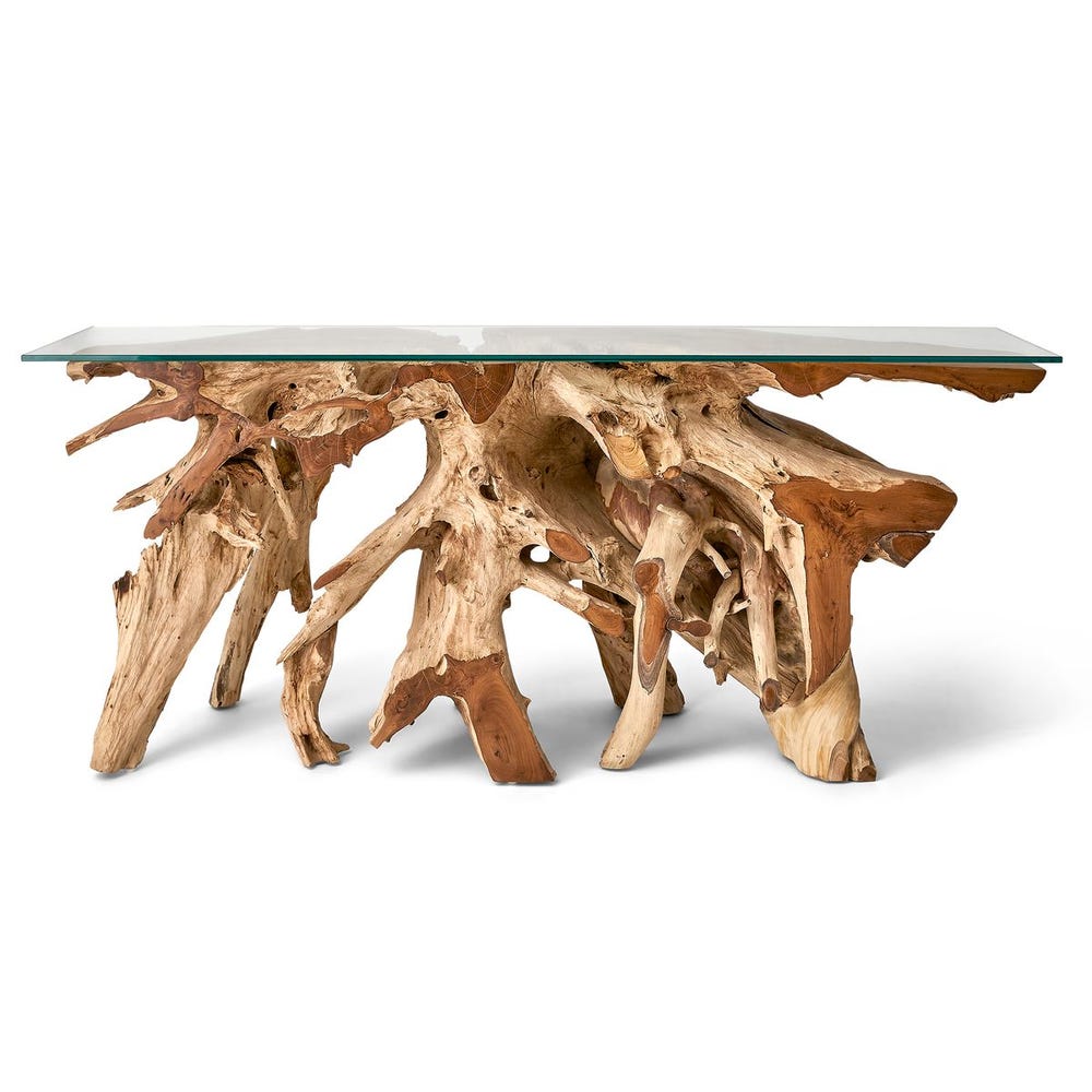 Center Root Console Table - 74x17, 2 Cartons